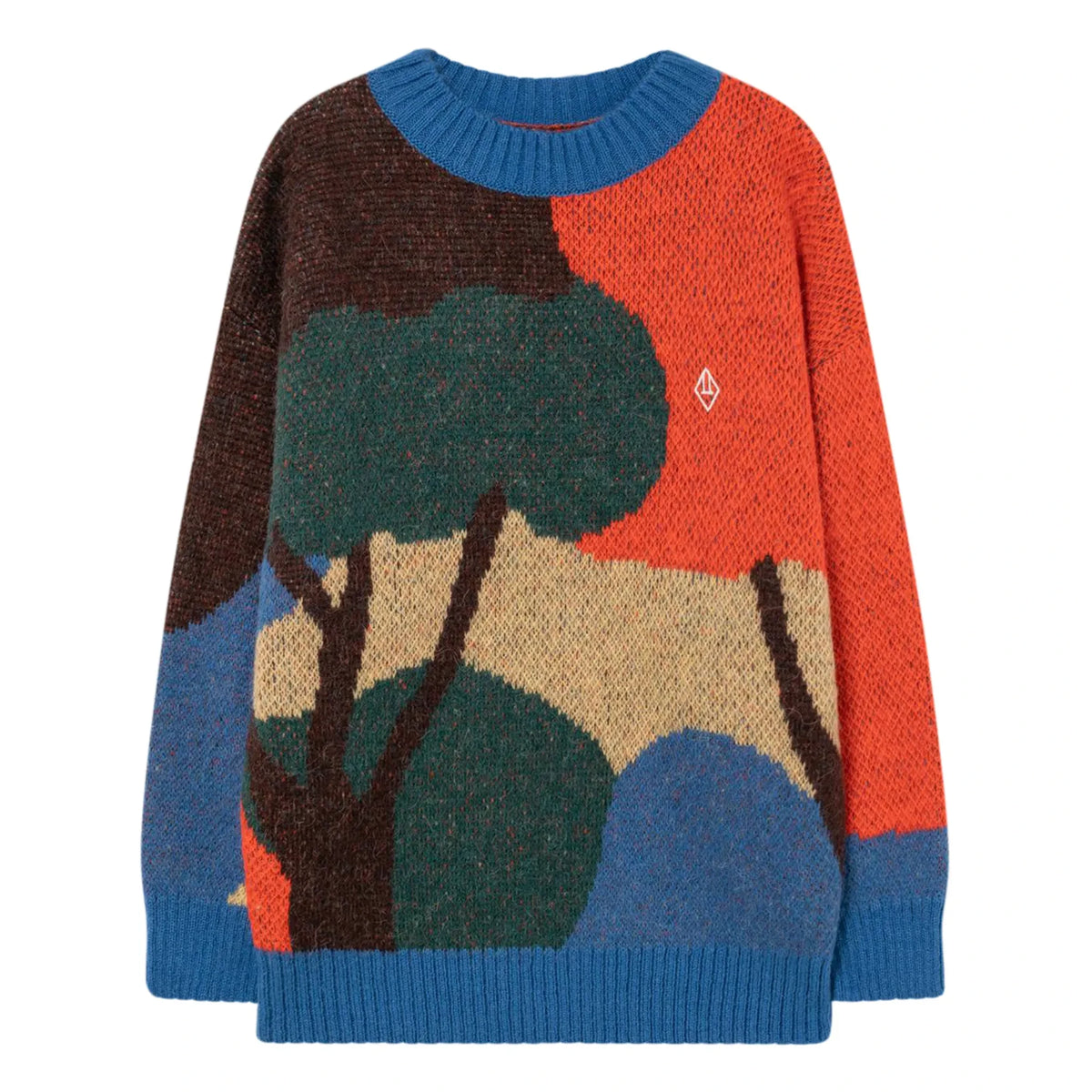 The Animals Observatory - Bull Landscape Sweater | Mavi
