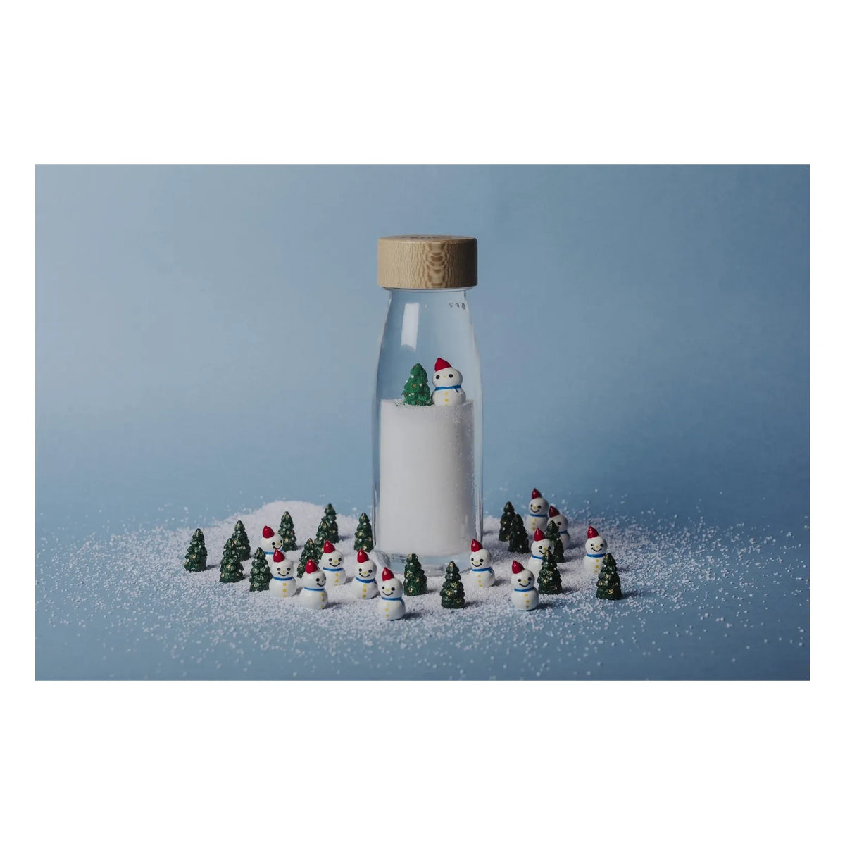 Petit Boum - Winter Sensory Bottle | White
