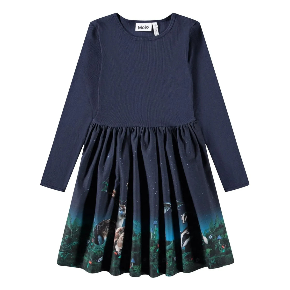 Molo - Cassie Warm Organic Cotton Dress | Navy