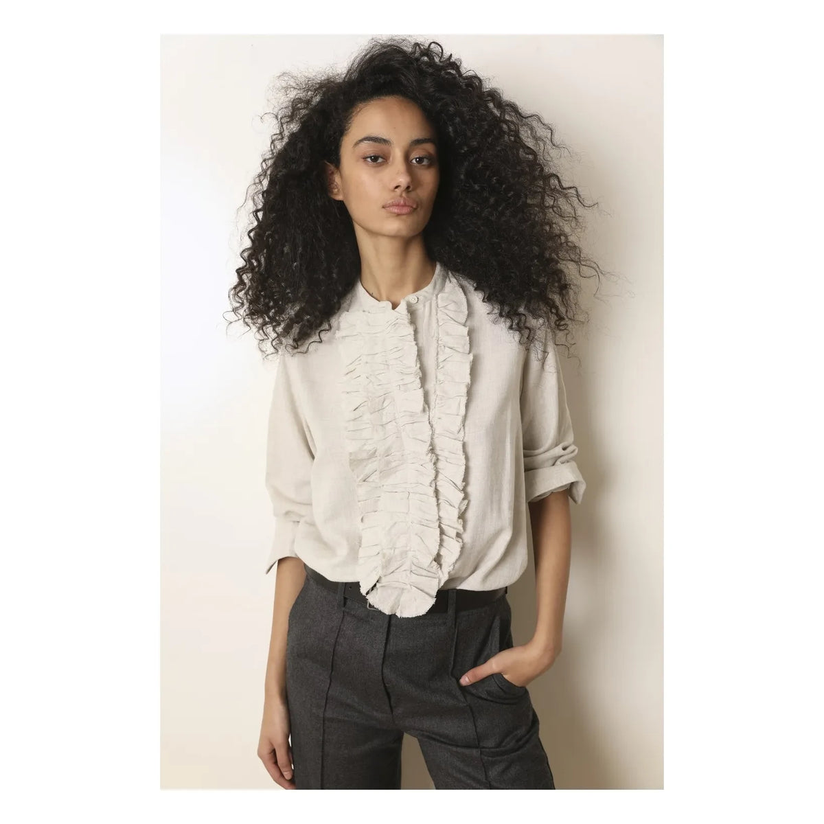 Laurence Bras - Carita Cotton Blouse | Cream
