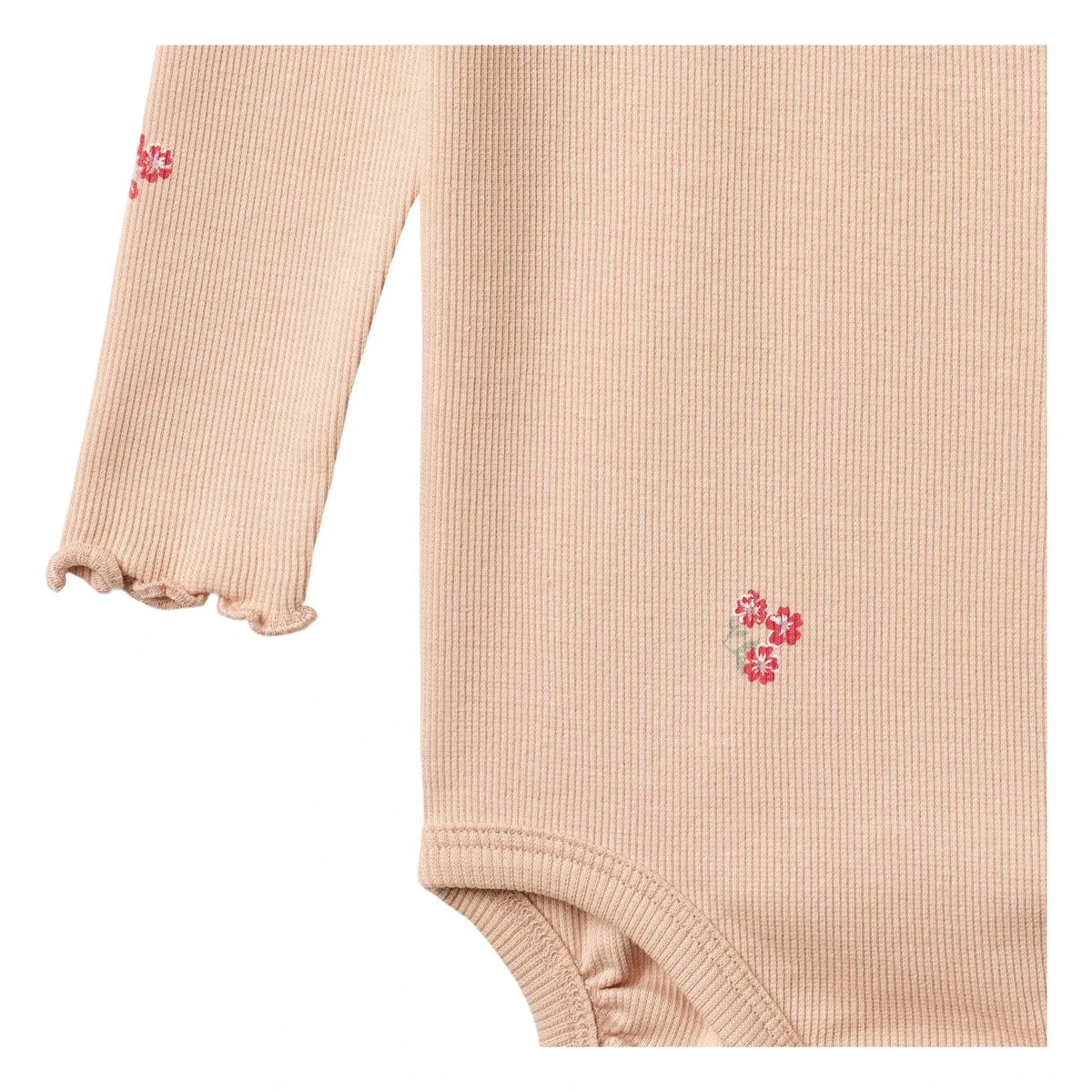 Wheat - Rie Body Flowers Organic Cotton | Peach