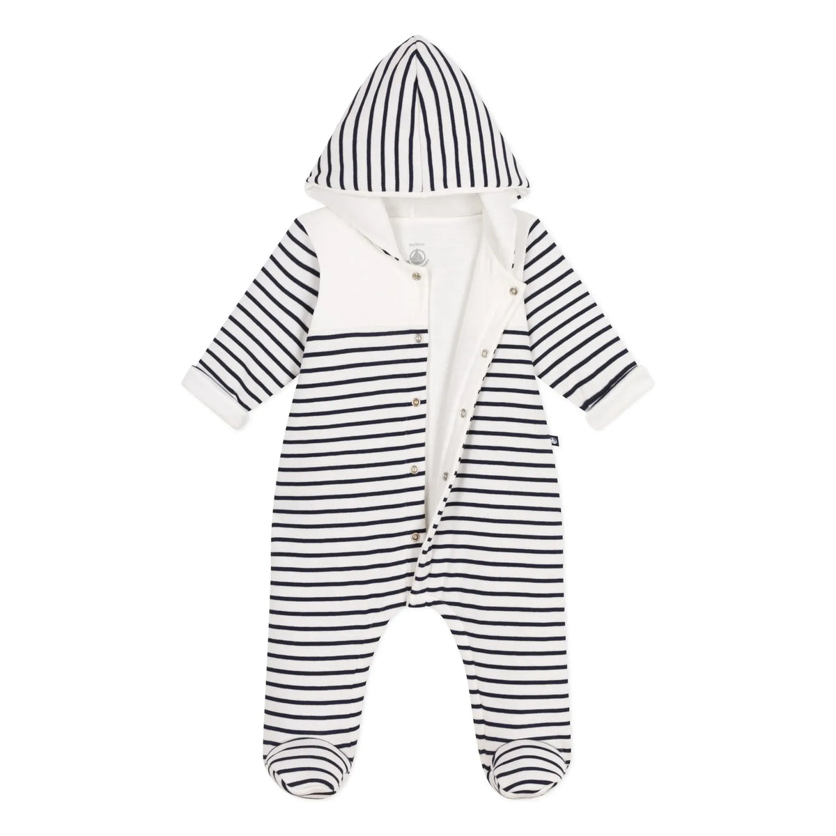 Petit Bateau - Organic Cotton Pilot Bank | Navy Blue