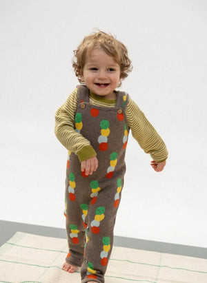 Bayiri - Uggy organic cotton romper | Brown