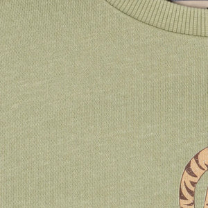 Konges Sløjd - Lou Tigres Organic Cotton Sweatshirt | Sage