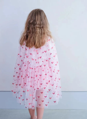 Mimi & Lula - Cape Hearts | Pink