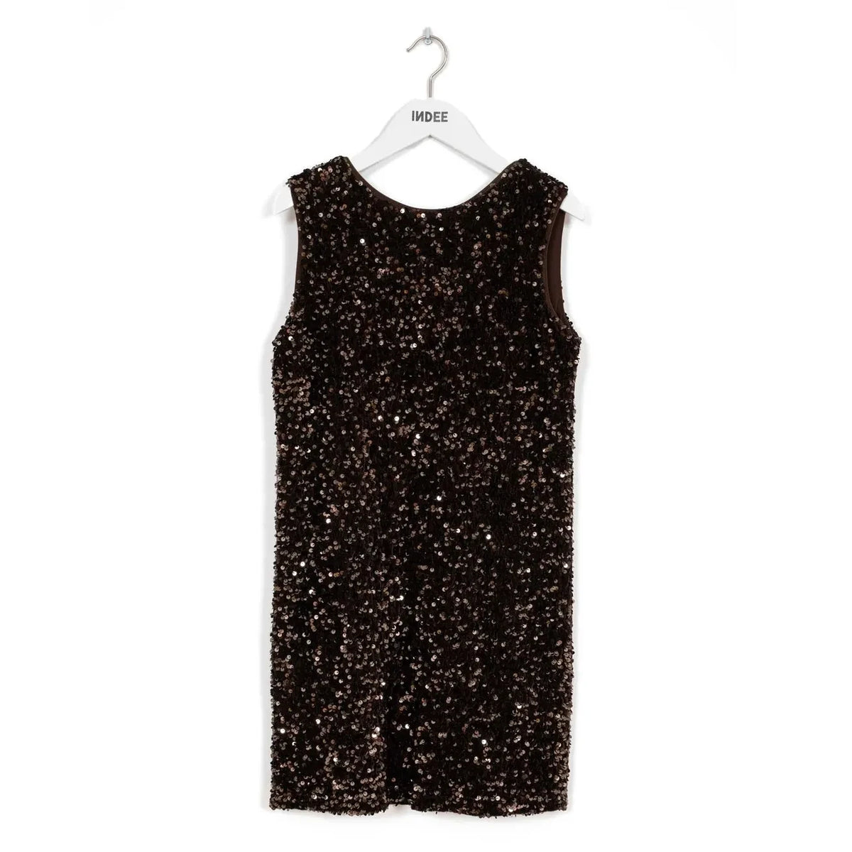 Indee - Windhoek Sequin Dress | Brown