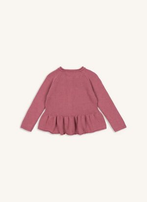 Konges Sløjd - Cabby organic cotton cardigan | Dust Pink