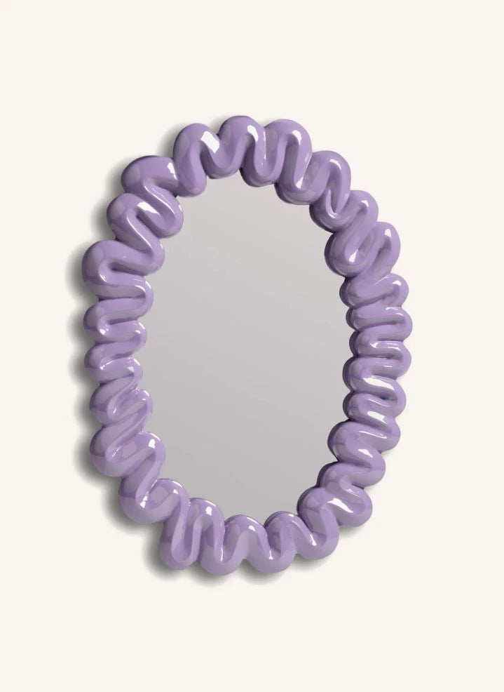 &Klevering - Teardrop Mirror | Lilac