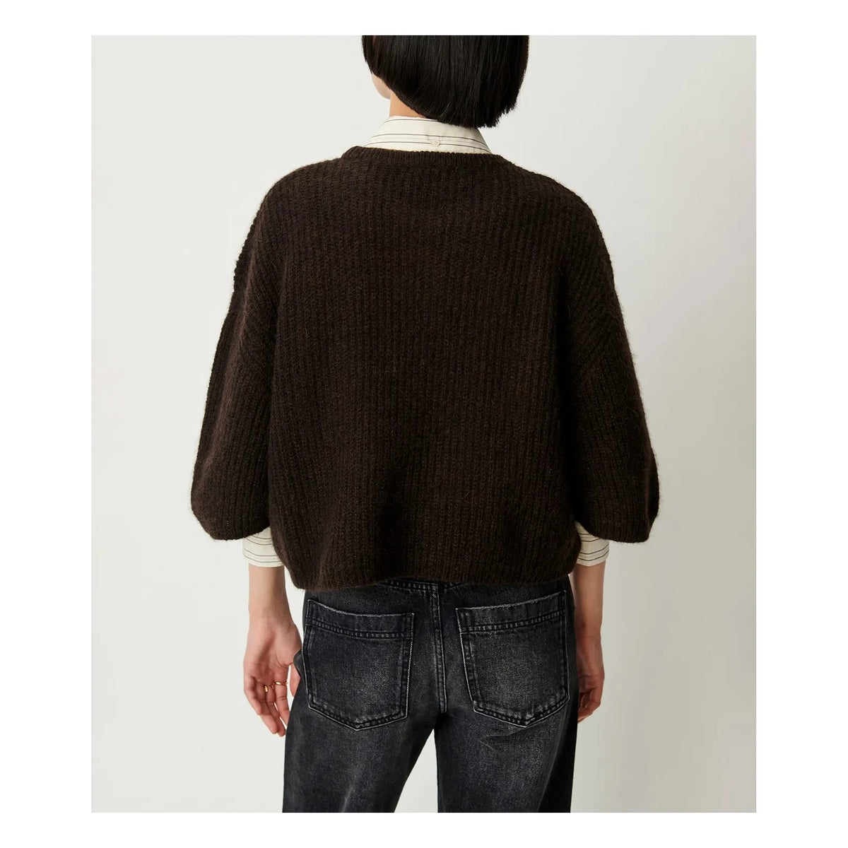 Sessùn - Tallon Wool Sweater | Ebony