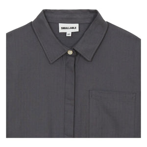 Smallable Kid - Crown shirt dress | Dark gray