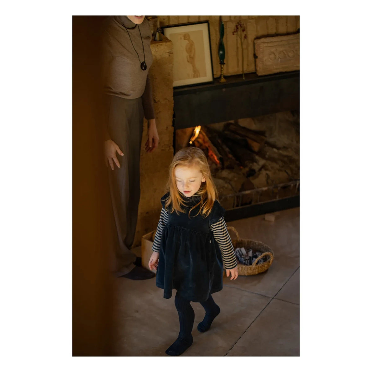 1+ in the family - Siracusa Leggings | Dark Blue