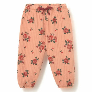 Cozmo - Beca Floral Trousers | Peach