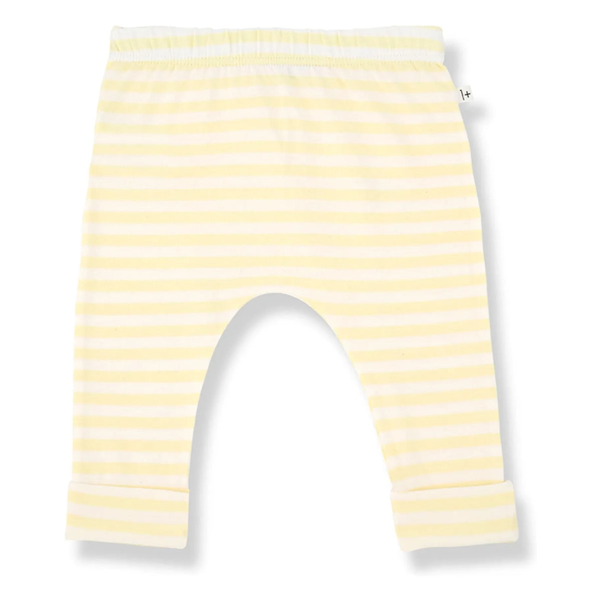 1+ in the family - Striped Saul Leggings | Pale Yellow