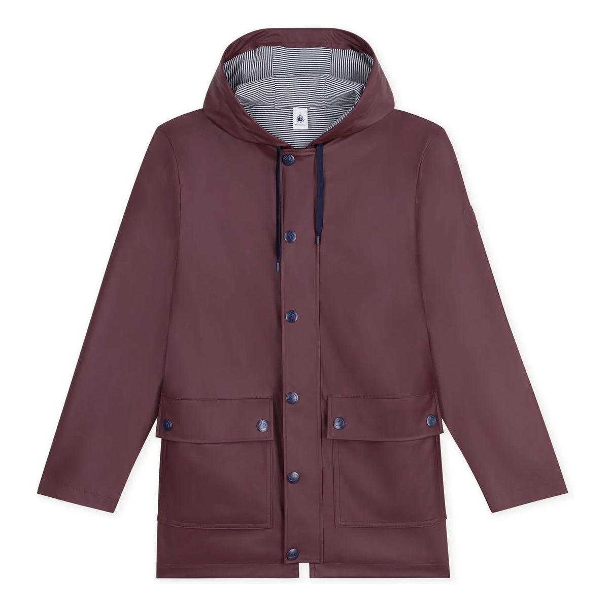 Petit Bateau - Iconic Raincoat | Burgundy