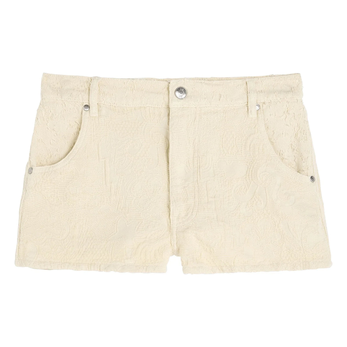 OAS - Raven Embroidered Shorts | Ecru