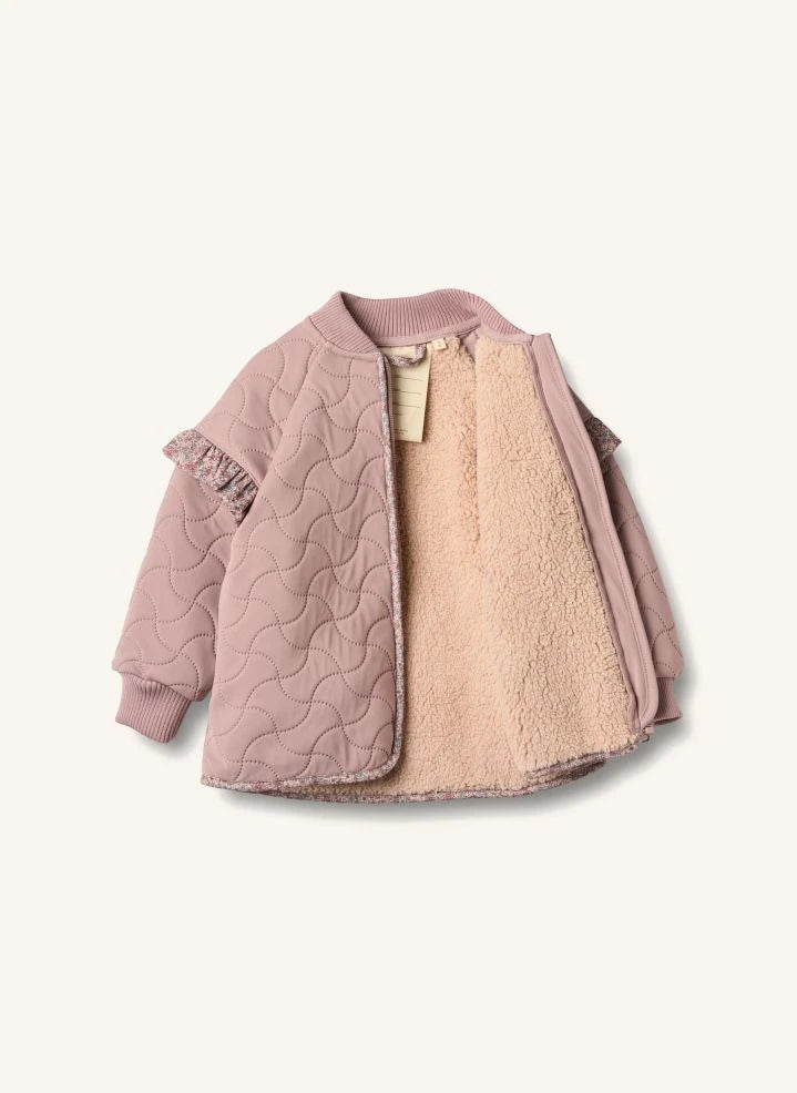 Wheat - Ellas Recycled Fiber Thermo Jacket | Pink