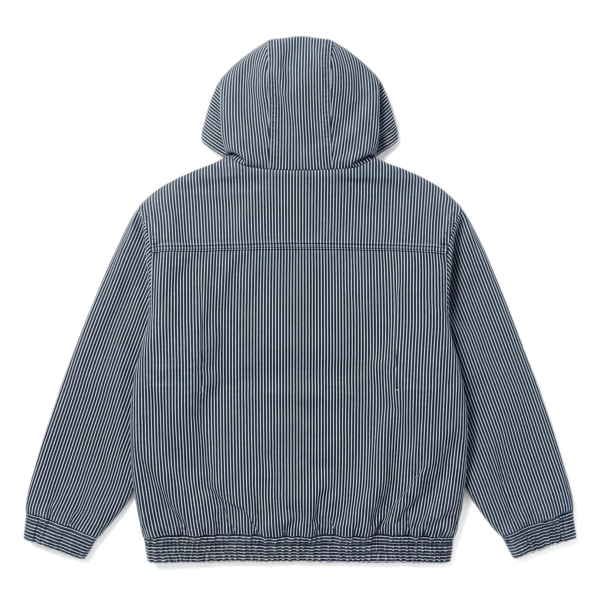 Hundred Pieces - Wyatt Denim Striped Jacket | Indigo Blue