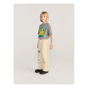 Bobo Choses - Organic Cotton Twill Ghost Trousers | Ecru
