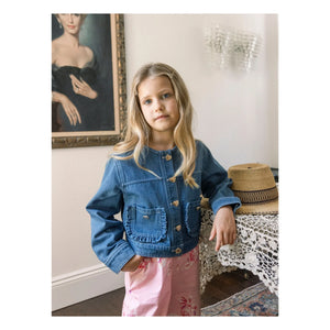 Tutu du Monde - Heartstring Denim Jacket | Blue