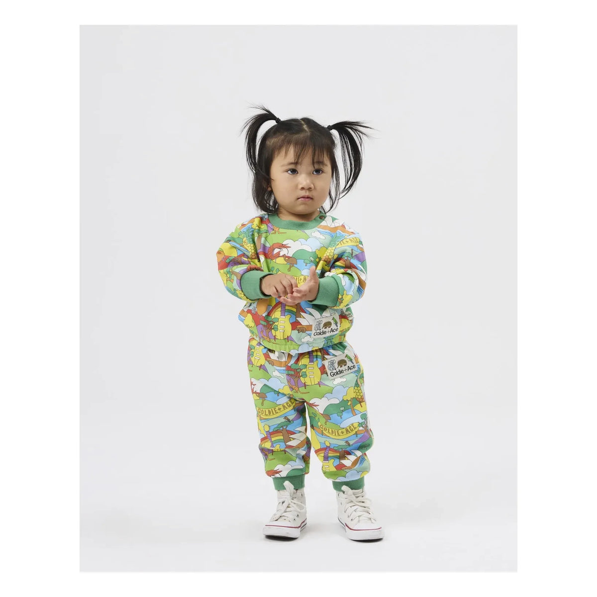 Goldie + Ace - Aussie Sweatshirt | Green