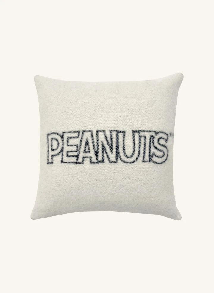 Maison Deux - Peanuts wool cushion cover | Black