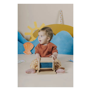 Petit Boum - Sensory Spinner | Natural Wood