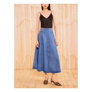 Ulla Johnson - Uma Denim Skirt | Blue