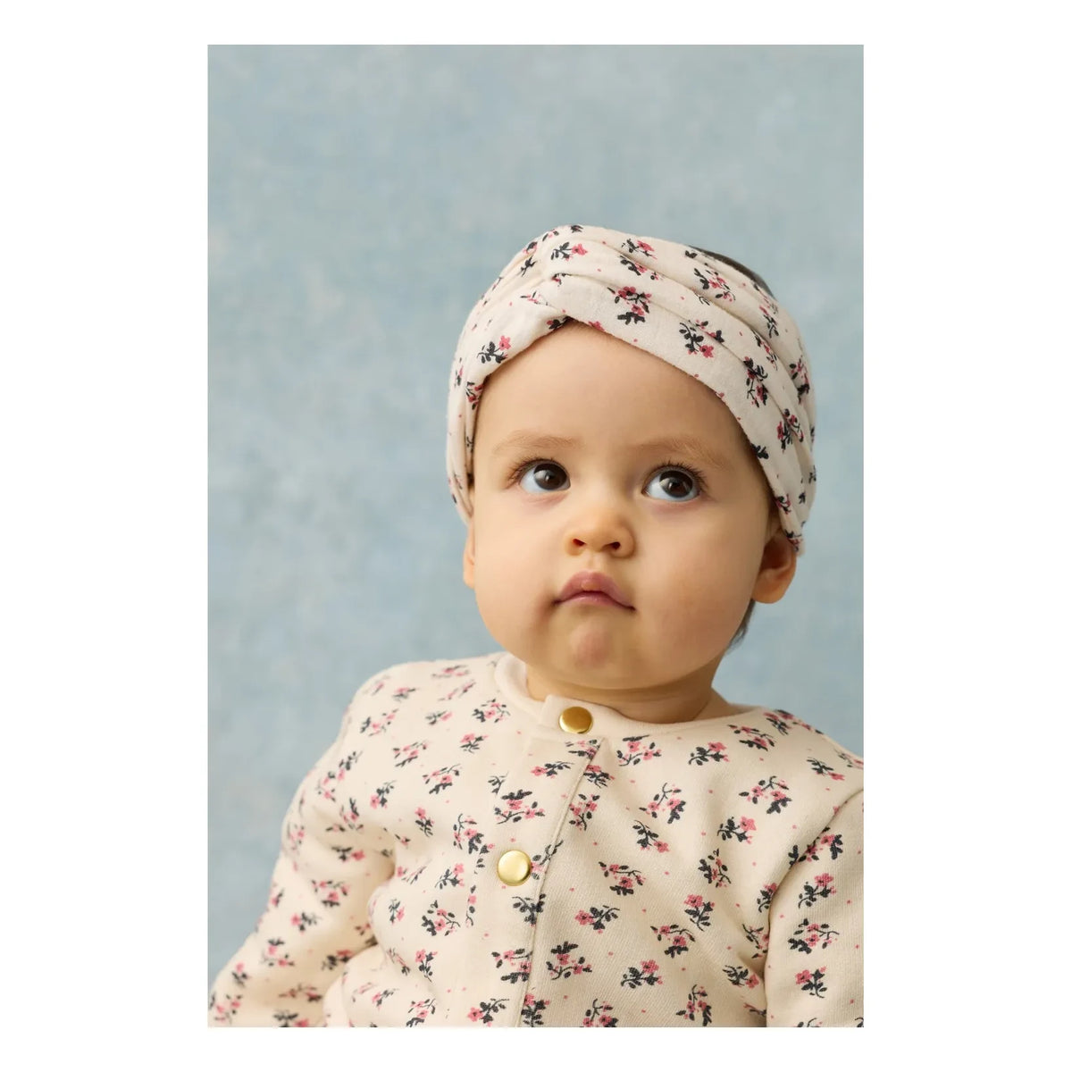 Louise Misha - Julie Organic Cotton Headband | Cream