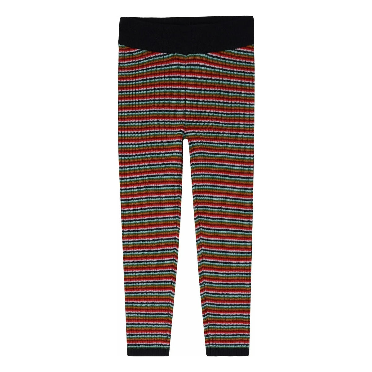 FUB - Striped Merino Wool Tights | Navy