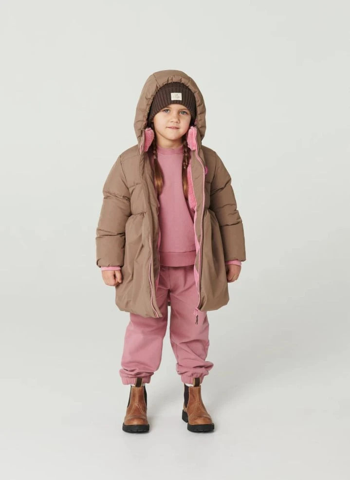 Copenhagen Colors - Long Puffer Coat | Hazel