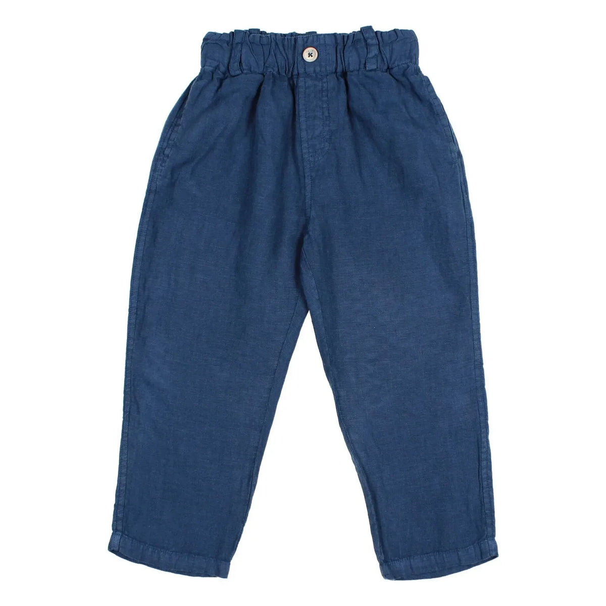 Búho - Linen Trousers | Navy Blue