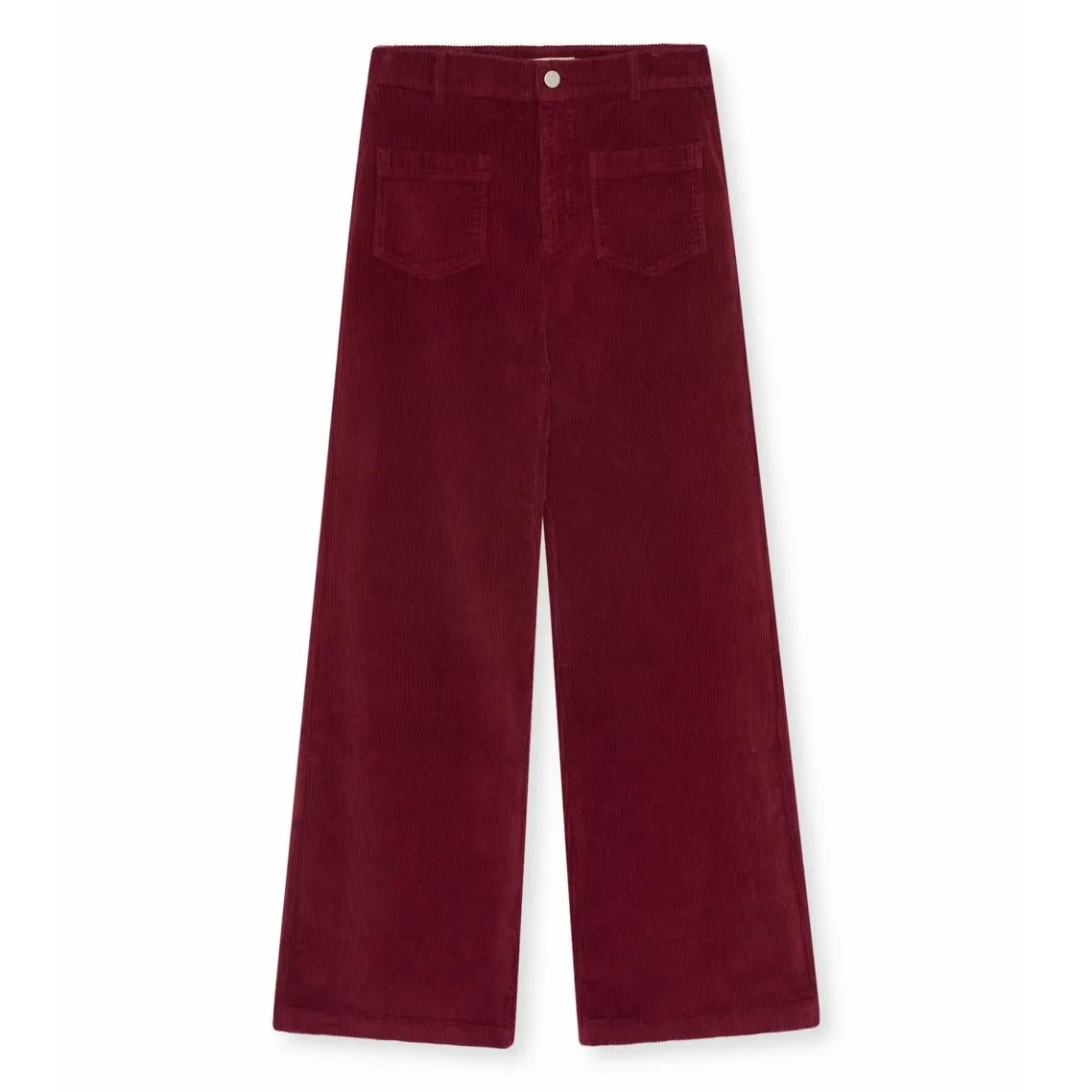 the new society - Ines Cotton Pants | Red