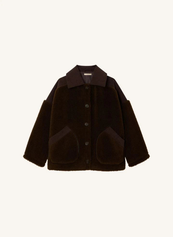 Sessùn - Frosted Rocky coat | Brown