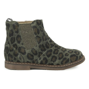 Pom d'Api - City Jodzip Leopard boots | Haki