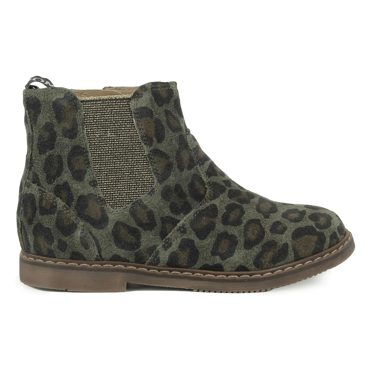 Pom d'Api - City Jodzip Leopard boots | Haki