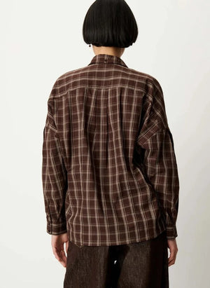 Sessùn - Booklyn Cotton Shirt | Mocha