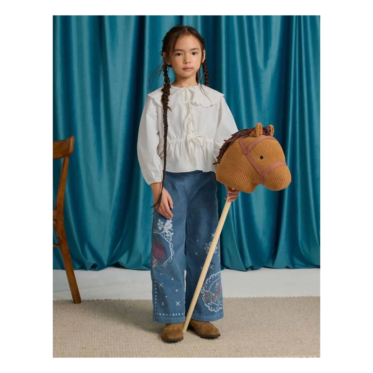 Gingersnaps - Mercedes Bow Blouse | Ecru