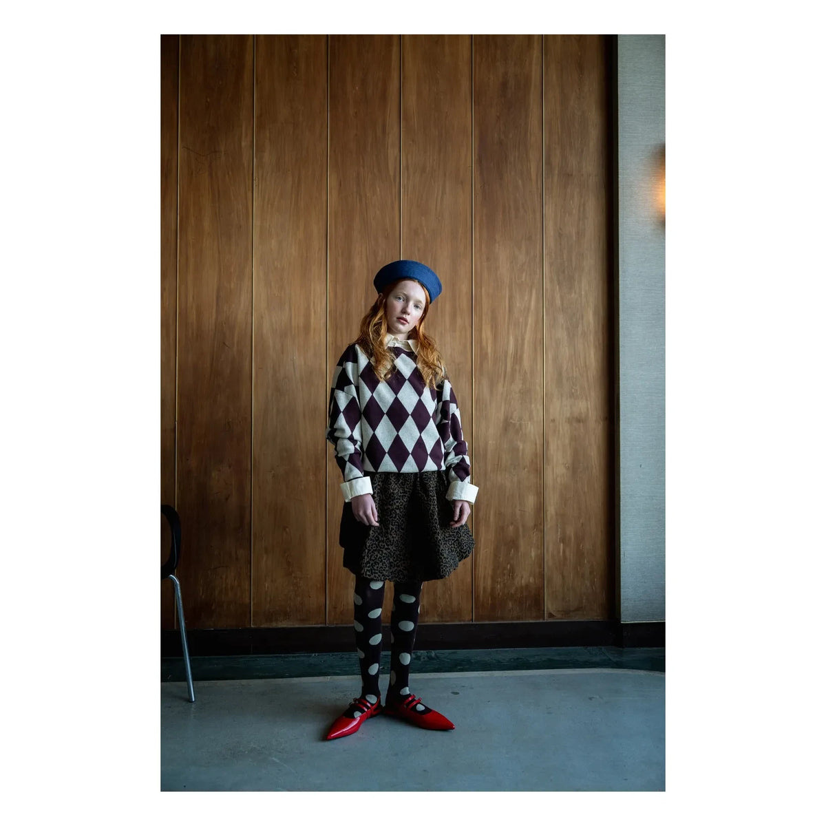 Repose AMS - Harlequin Sweater | Brown