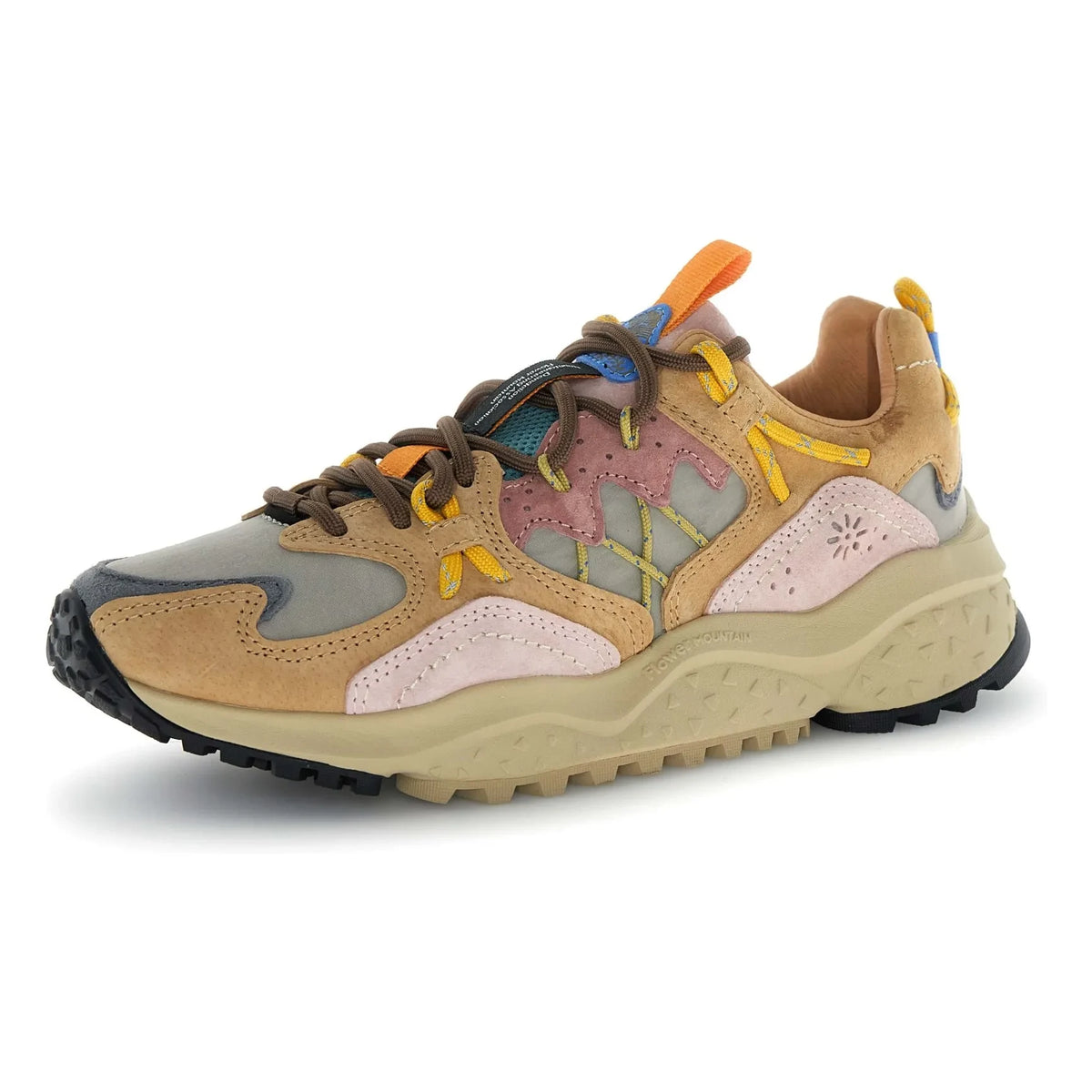 Flower Mountain - Yamabushi Suede and Nylon Sneakers | Beige