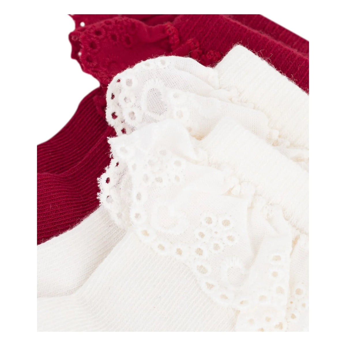 Petit Bateau - 2 Pair Flying Socks Set | Red