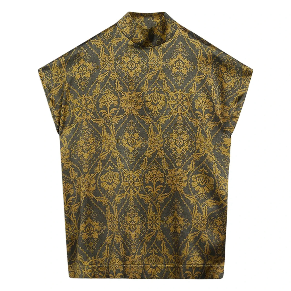 Momoni - Ulla Silk Blouse | Gold