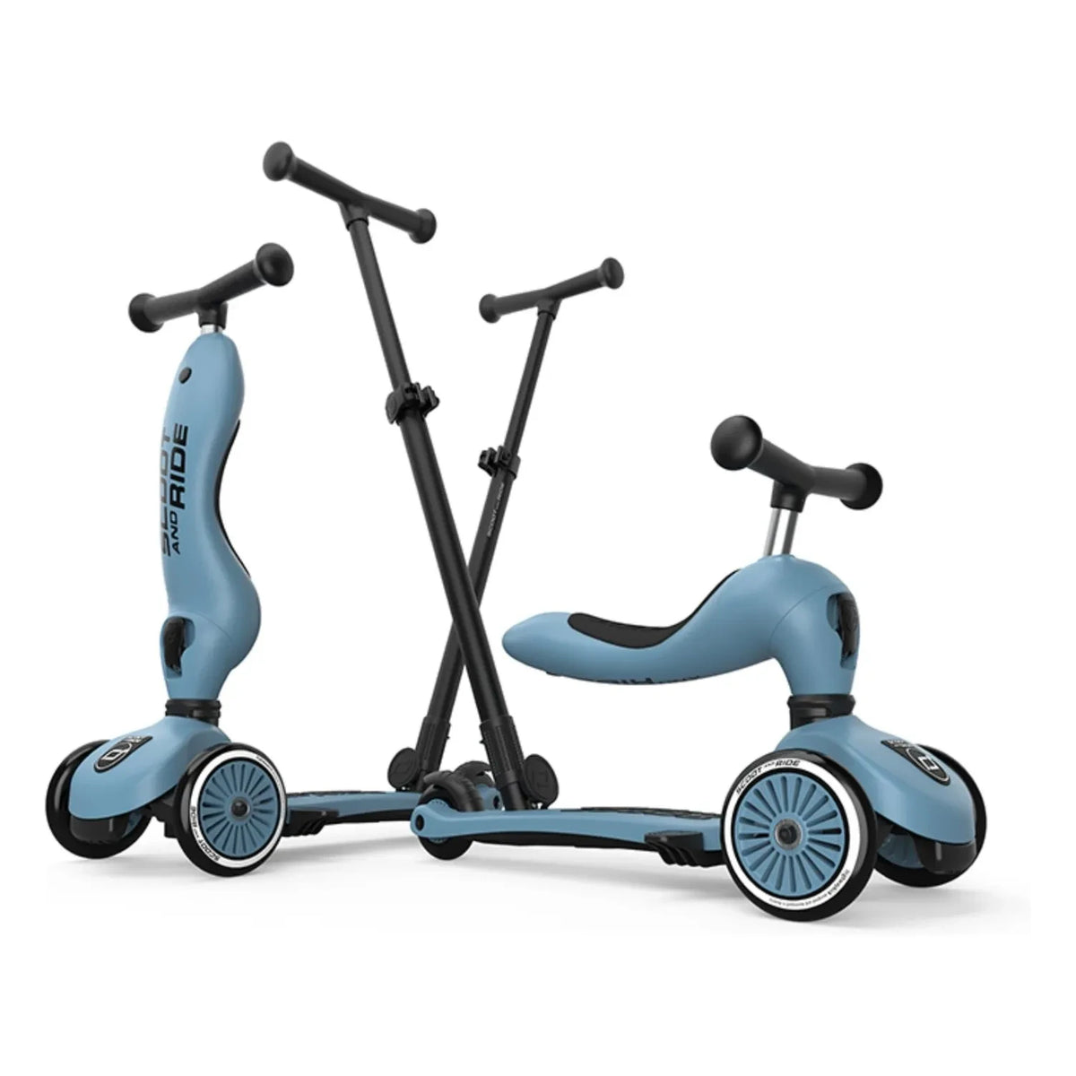 Scoot & Ride - Highwaykick 1 Push&Go Revolutionary Scooter | Blue