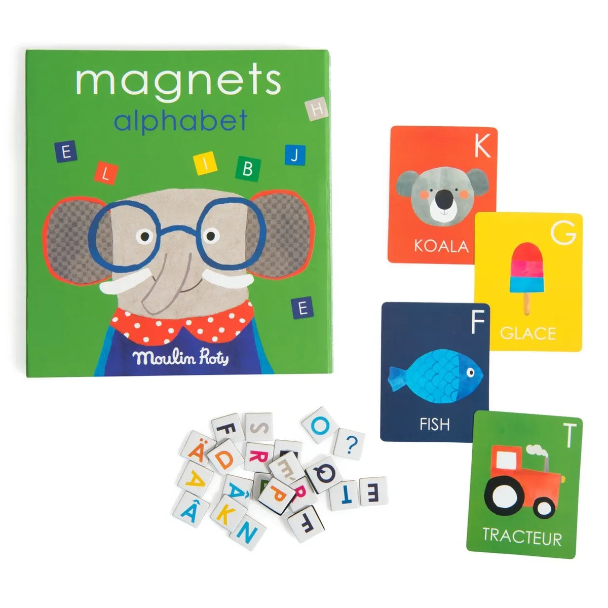 Moulin Roty - Magnetic Alphabet Game - Les Popipop
