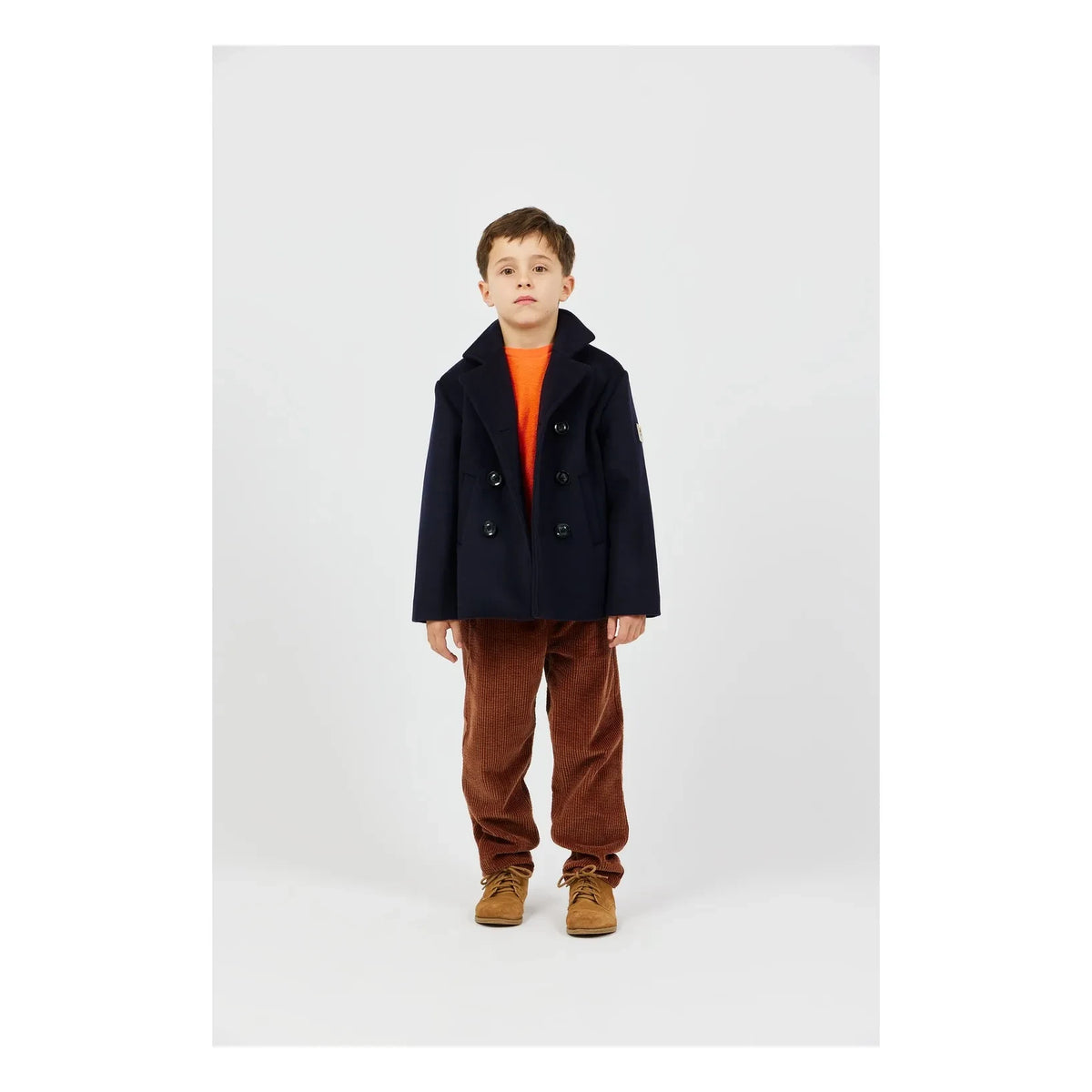 Arsène et Les Pipelettes - Organic Cotton Corduroy Pants | Brown