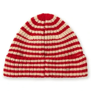 Tinycottons - Striped Wool Hat | Red