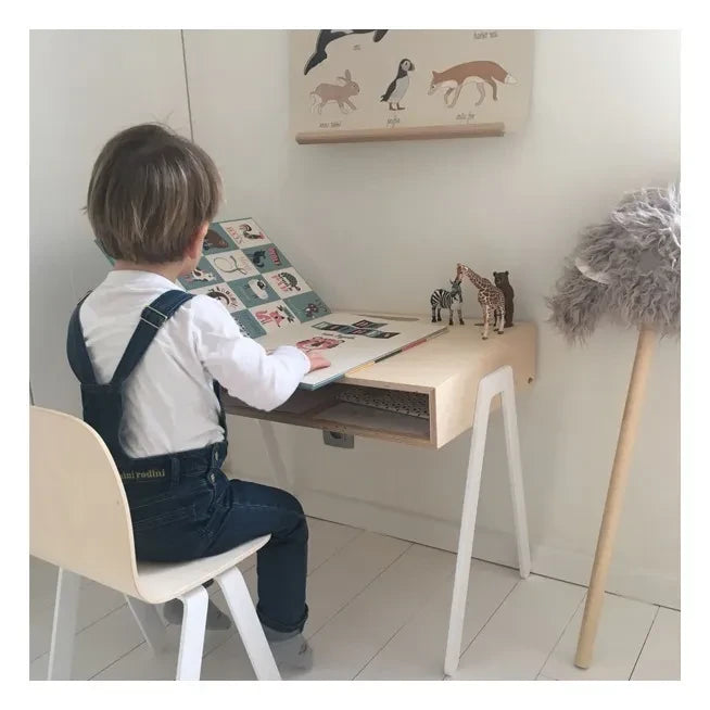 In2Wood - Kids' Table | White