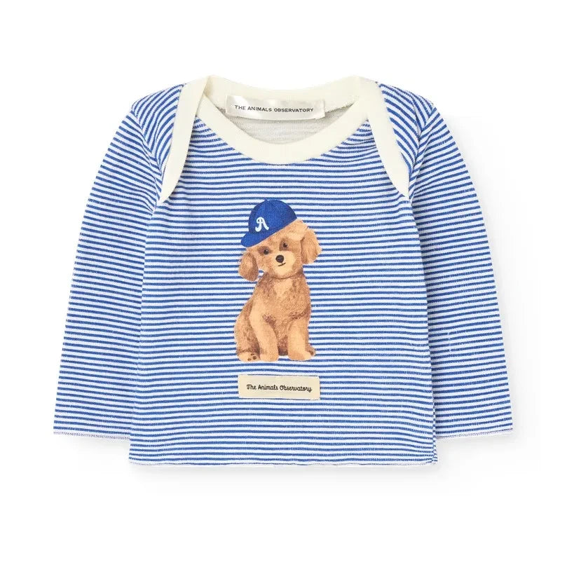 The Animals Observatory - Wapiti T-shirt | Blue
