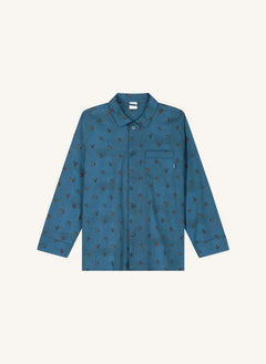 Pockies - Duck Pajama Shirt | Peacock Blue