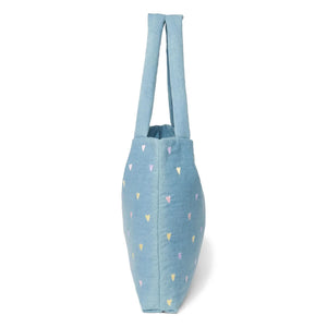 Studio Noos - Hearts Denim Mom Bag
