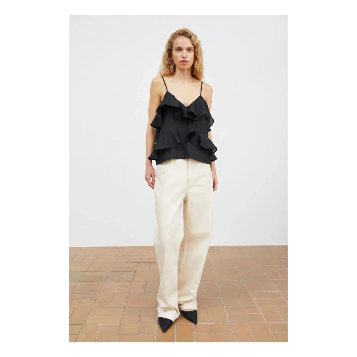 Skall Studio - Benedicte Lin Top | Black